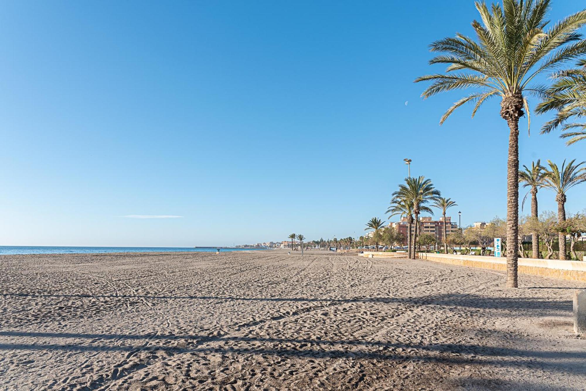 Hogar Digital Playa Y Piscina En Urbanizacion Roquetas De Mar Leilighet Eksteriør bilde