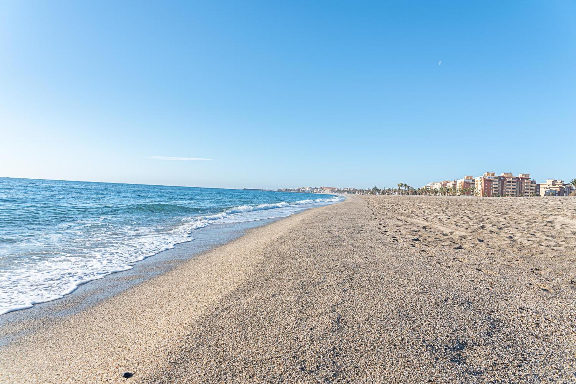 Hogar Digital Playa Y Piscina En Urbanizacion Roquetas De Mar Leilighet Eksteriør bilde